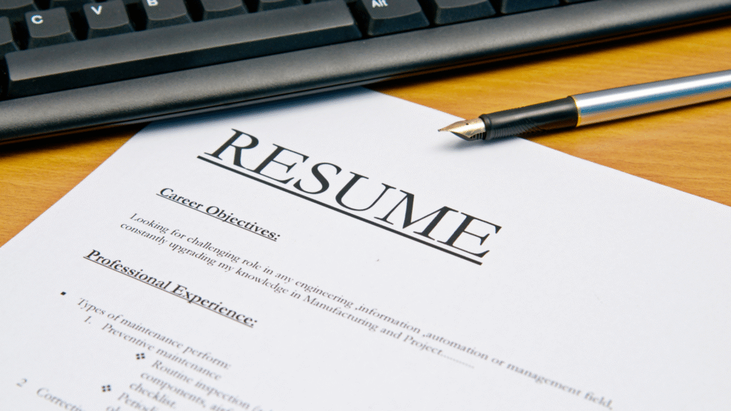 resume writing